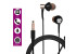 Hitage HB-6768 in-Ear Headphones Lossless Nosie Reduction Earphone Wired Headset with HD Voice Mic for All Smartphones & iOS Devices